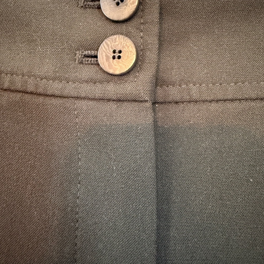 Talbots Dark Brown Wide Leg Pants - Picture 3 of 4